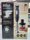 Braun Multiquick 7 3-in-1 Immersion Blender   Food Processor New Open Box