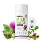 Uvola Milk Thistle Supplement  80  Silymarin Liver Support Formula   90 Capsules