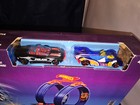 New Hot Wheels Ultra Hots Wild Drive Drag Race Track Set With Police   Race Car