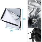 Photography Photo Studio 3 Softbox Boom Light Stand Lighting Kit Diffuser W  Bag