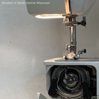 Vintage Necchi Model 537l Sewing Machine W foot Pedal - Tested