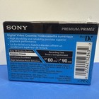Sony Dvc Digital Video Mini Dv Premium Cassette Tape 60 Minutes Lp-90 New Sealed
