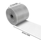 5 In X 100 Ft Modern Silver Aluminum Gutter Guard For Effective Leaf Protection