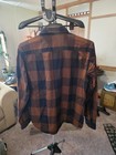 Carhartt Mens Loose Fit Heavyweight Flannel Plaid Size Medium
