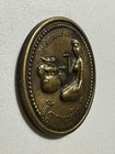 Nang Kwak Lucky Lady Thai Buddha Amulet Brass Pendant Wealth Success Rich 28