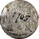 Russia Peter I Silver 1705       Grivna  red Mint   Bitkin-1099 Rare Km  121  585 