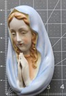 Praying Virgin Mary Ceramic Sculpture Hanging Porcelain 6 25 
