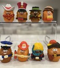 Nugget Buddies Mcdonalds 1988 Complete Set Of 8 Mcnugget Happy Meal Toys