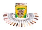 Crayola Colors Of The World Markers 24 Washable Broad Line New Boxed