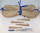 Complete Chair Canning Kit - Cane  Binder  Awe  Pegs Instructions - Reed Wicker