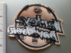 3x4 Black Orange Harley Davidson Patch Classic Shield Iron On