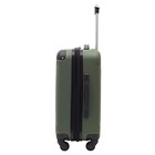 Travelers Club Chicago Hardside Expandable Spinner Luggage 22  Carry-on - Green