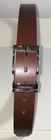 Men s Genuine Leather Metal Buckle Usa Jean Casual Dress Belt Brown 1 5  W  New