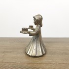Vintage Mini Taper Candle Holder Made In Italy Christmas 3 25 