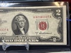      Wow 2 Consecutive 1953-a  -  2 Dollar Bill  Legal Tender Red Seal  - Unc