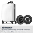 4pcs Luggage Replacement Wheels Od 55mm  Suitcase Swivel Repair Caster Wheels   
