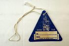 Vintage Rare 1958 Disneyland Guided Tour Hang Name Tag Badge Unused 3a