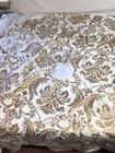 35   Christmas Tree Skirt Tree Mat Holiday Party Decorations Gold   White