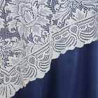 Ivory Lace 90x90  Table Overlay Wedding Party Catering Reception Linens Sale