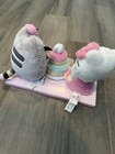 Gund Hello Kitty X Pusheen Collector s Plush Set Best Friend Birthday Theme New