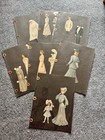 Antique Paper Doll Lot - Victorian Themed Dolls