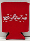 Budweiser Vintage Red Beer Soda Pop Can Koozie Coozie