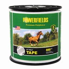 Powerfields Ew10-660 Electric Fence Poly Tape  White  1 5-in  X 660-ft  -
