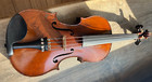 Antique Restored Quality European 4 4 Violin  19th Century  Excellent Player