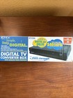 Apex Dt250a Digital Tv Converter Box With Analog Pass Through With Remote New
