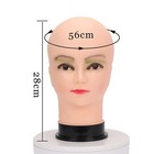Female Bald Mannequin Head Wig Head 28cm Height Professional Head Model Headset