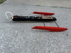 Frp Ep Gp Sworder Outrigger Hydroplane Racer Rc Boat -seaking 120a Esc sss Motor