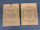 Rare 1936 Map And History Of Peiping China Frank Dorn Amazing Condition
