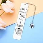 Cat Lover Gifts  Funny Cat Bookmark  Stocking Stuffer For Women Men