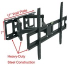Articulating Full Motion Tv Wall Mount Swivel Tilt For 32 42 47 50 55 60 65 70 