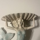 Pretty Wall-mounted Mermaid Statue Decor handmade Wall Art 11    Tall Art