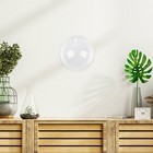 2 Pcs Wall-mounted Fish Bowl Hanging Plant Pot Bubble Vase Clear