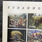 Tyrannosaurus T Rex Jurasic Era Scott  5410-13 16 Mvf Us Forever Stamp Sheet Nip