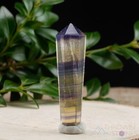 Yellow Fluorite Crystal Points - Mini - Jewelry Making  Healing Stones  E1402