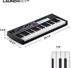 Launchkey 49 Mk4     49 Key Semi-weighted  Usb  Midi Keyboard Controller With Daw 