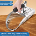 Stainless Steel Sand Scoop Shovel With Long Handle For Beach Metal Detecting Us