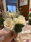  Wedding Bridesmaid Bouquets - 7 Inch Artificial Flowers Bouquets For Ceremony 