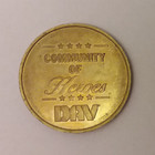 Disabled American Veterans Community Of Heroes Medal Coin Token