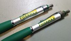 Lot 2 Rare Fosamax Heavy Metal Drug Rep Pens Pharmaceutical Promo New Ink