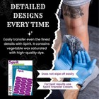Spirit Repro Fx Stencil Thermal Tattoos Transfer Copy Pages 100 Pack 8-1 2  X11 