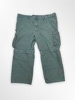 Boy Scouts Of America Convertible Cargo Pants Size 42x26 Olive Green Relaxed
