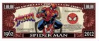 Pack Of 5 Marvel Comics Spider-man 1 Million Dollar Bills Novelty Money