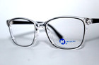 New Modern Optical Region Black In Line Authentic Eyeglasses Frames 53-17-140mm