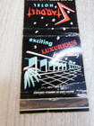 Stardust Hotel Las Vegas Nevada Match Corp Of America Vintage Matchbook Cover