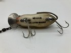 Vintage Heddon Meadow Mouse Fishing Lure Grey Brown W White Belly Red Mouth