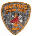 Patch Canton  stark County  Oh C1970 Fire Department 3x3 5 
